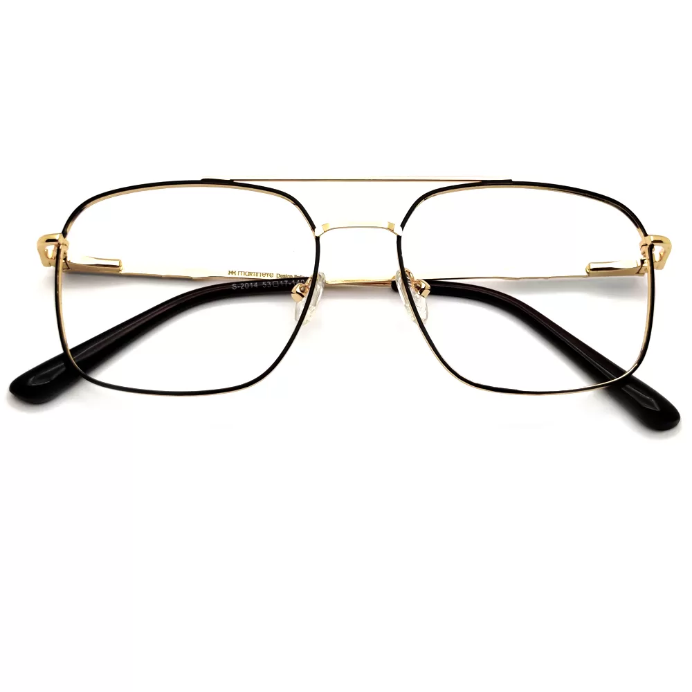 buy Black Golden Premium Eyeglasses online in india